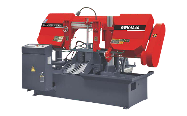 枣阳GWK4240数控双柱卧式带锯床