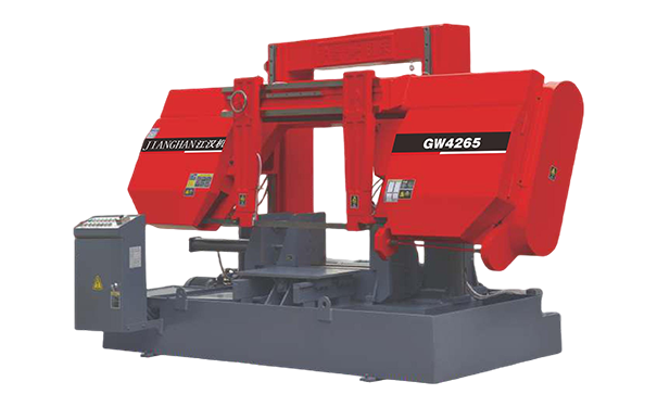 枣阳GW4265双柱龙门卧式带锯床