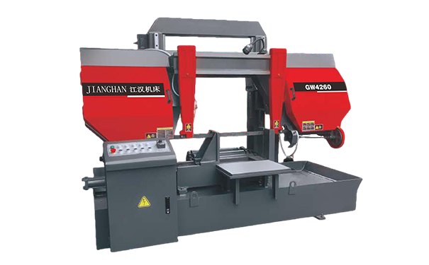 枣阳GW4260双柱龙门卧式带锯床