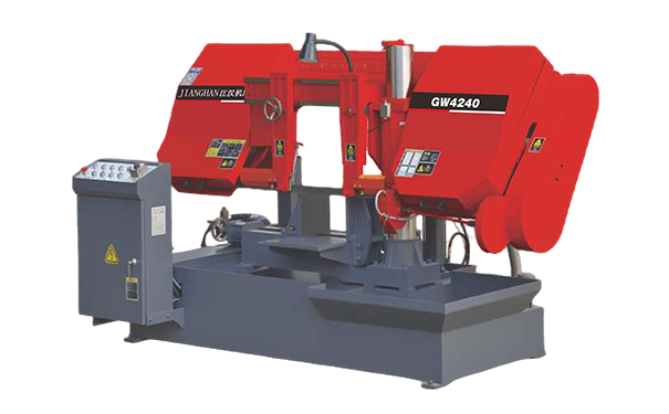 枣阳GW4240双柱卧式带锯床
